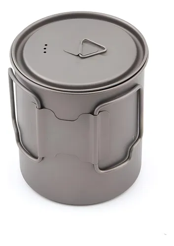 Olla De Titanio Toaks 750 Ml Ligera Y Resistente .