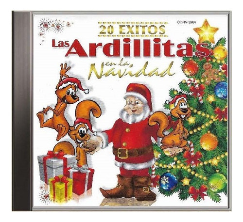 Las Ardillitas En La Navidad 20 Éxitos Cd