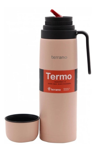 Termo Con Manija 1 Lts Pampero & Terrano (varios Colores)
