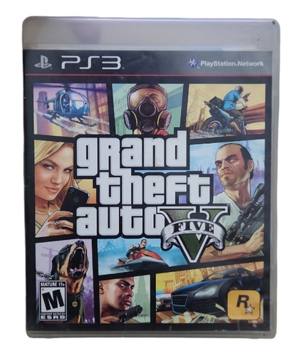 Grand Theft Auto 5 Ps3 Fisico (Reacondicionado)