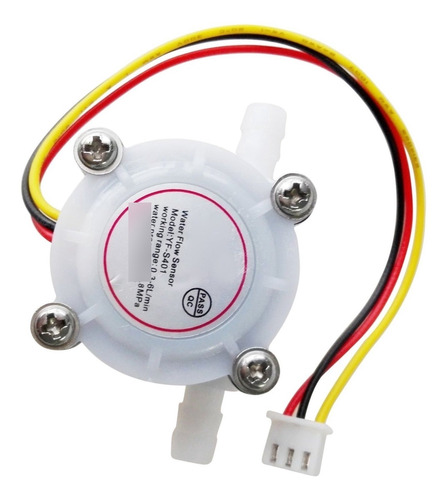 Sensor Caudal Caudalimetro 0.3-6l/m 1/4 Cafeteras Dispenser