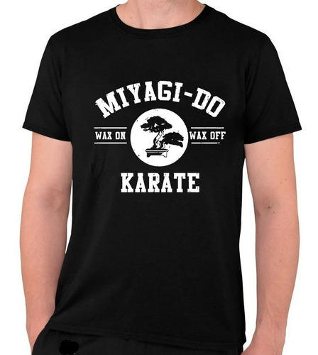 Polera Unisex Cobra Karate Gym Miyagi-do Logo