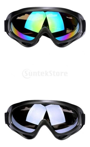 2 Piezas Uv400 Lente Protectora A Prueba De Viento Gafas De