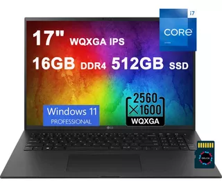 LG Gram 17 Business - Laptop Liviana | Wqxga Ips De 17 PuLG.