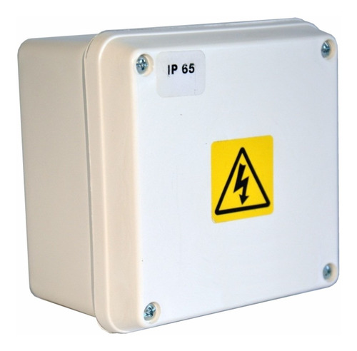 Imagen 1 de 3 de Caja Estanco Estanca Exterior Pvc Camaras Seguridad Fuente T