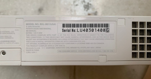 Nintendo Wii 512MB Standard color blanco