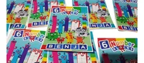 Comprar Stickers Deco 6x9cm Number Blocks Personalizados X25u