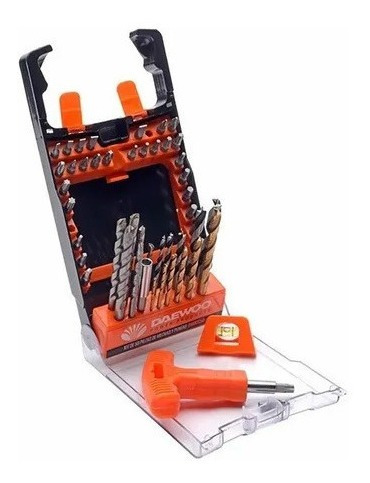 Juego Kit 50 Piezas Daewoo Mechas + Puntas Dwkit50 Taladro