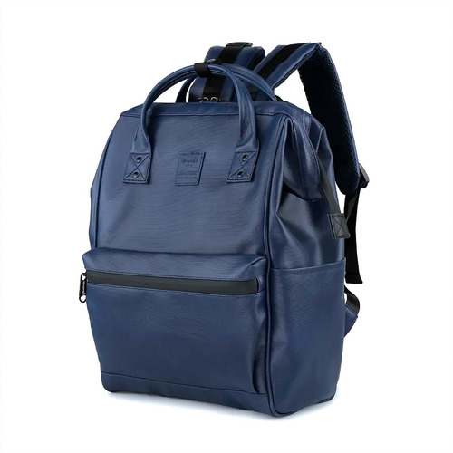 Imagen 1 de 8 de Mochila Himawari Cuero Ecologico Super Segura Y Comoda