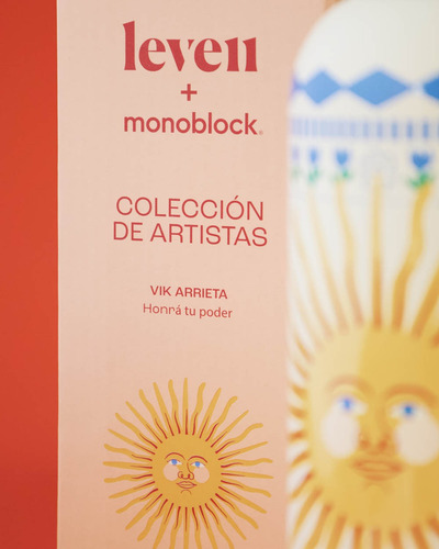 Botella Térmica Deportiva Leven Exclusive Monoblock Honra Tu Poder