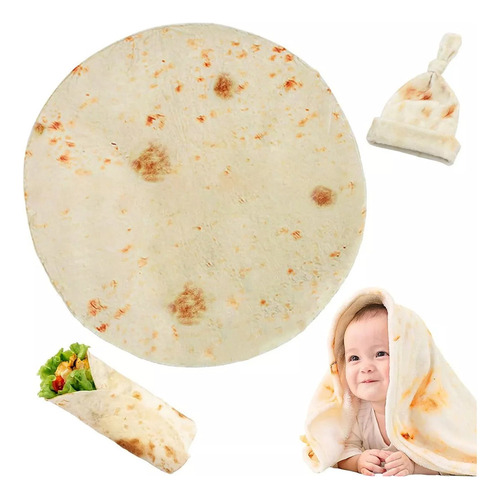 Manta De Tortilla Para Burritos Para Bebés