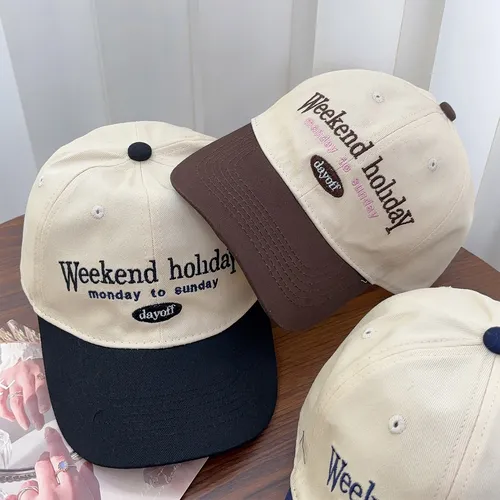 Gorra De Béisbol De Algodón Violeta A La Moda, Simples Y Ver