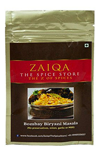Zaiqa, The Spice - Bombay Biryani Masala - 50 Gm