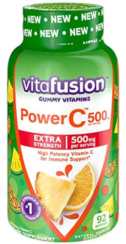 Vitafusion Extra Strength Power C Gummy Vitaminas Con Sabor