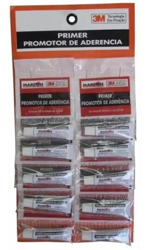 Primer Promotor De Aderência Cartela Com 10 Un 2,5 Ml Marçon