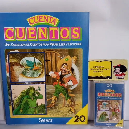 Cuenta Cuentos - Salvat - Tomo 20 - 1984 - Libro Y Cassette