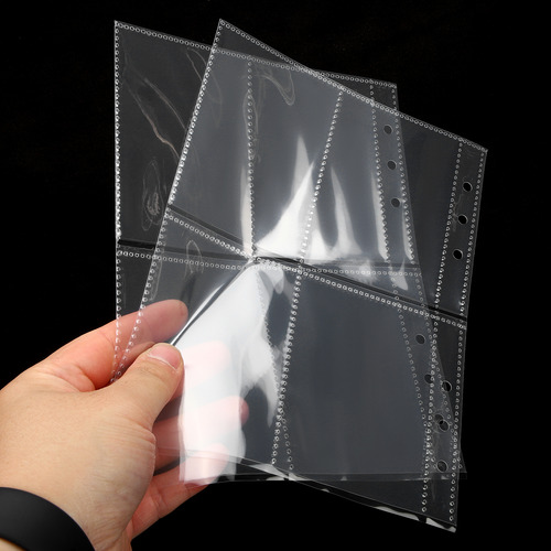 Carpeta De Fotos Con Hojas Sueltas Para Tarjetas Fotográfica