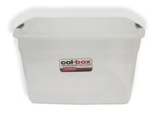Imagen 2 de 3 de Caja Organizadora X2u Plastica Apilable 42lts Colombraro