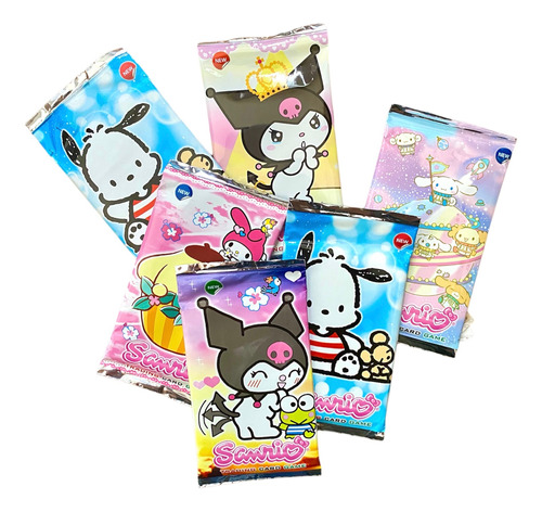 Cartas Sanrio Kuromi Hello Kitty Compatible Colección X6