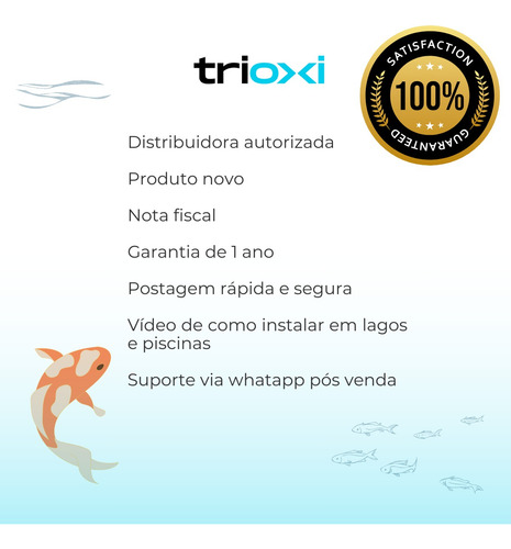 Gerador De Ozônio Para Piscinas De Até 30mil 30000l