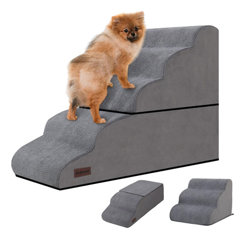 Escaleras Para Perros Y Rampa Para Cama Alta Escalones De 5