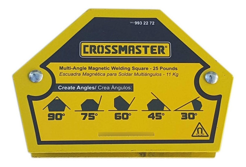 Escuadra Magnética 5 Angulos 11 Kg Crossmaster 9932272