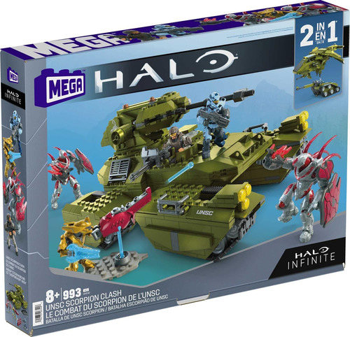 Mega Halo Infinite - Juego De Construcción De Vehículo De Ju