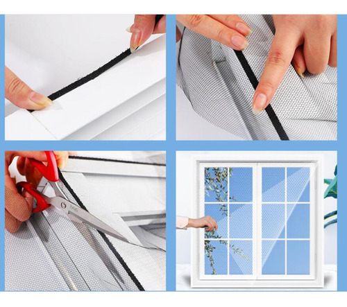 3 Ventana Mosquitera Pantalla Mosquitera Compatible Con