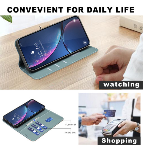 Funda De Piel Tipo Cartera Case For Honor X7a X7b X7c