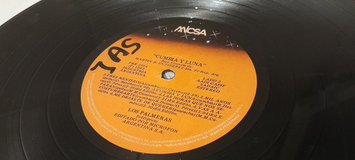 Los Palmeras Cumbia Y Luna Lp Vinilo Estándar (Usado)