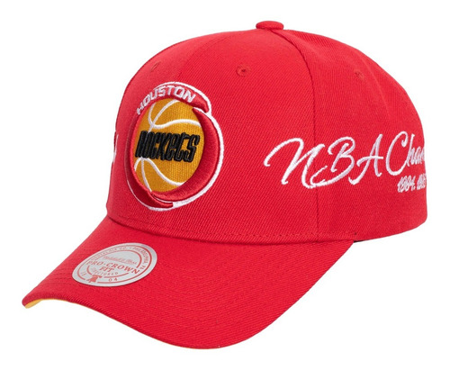 Gorra Mitchell And Ness Champ Wrap Pro Houston Rockets