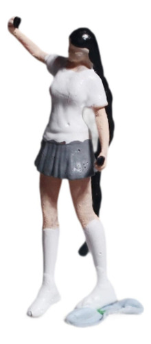 1/64 Figuras Modelo De Figura Pintada A Top White Femenina