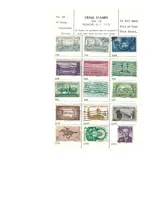 Comprar Lote De 15 Estampillas Estados Unidos 1937 - 1960 Lee-jackso