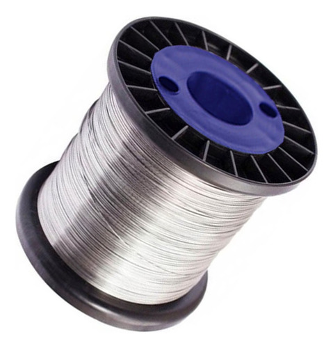 Fio De Aço Galvanizado Arame Cerca Elétrica 1,20mm 100 Metro