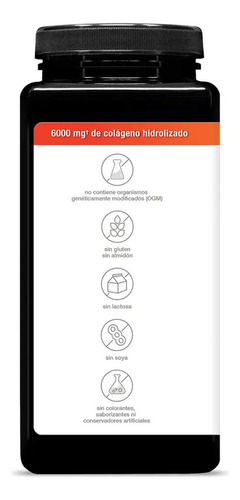 Colágeno Hidrolizado Youtheory 6000mg 390 Tabletas Sabor Sin Sabor