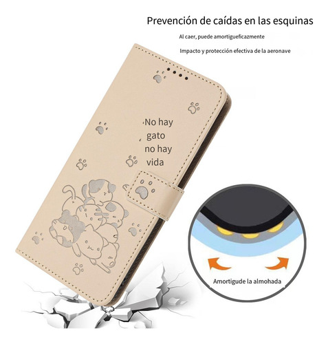 Funda Protectora Tipo Cartera Para Huawei Honor X9b Huawei Magic 6 Lite Con Tarjetero