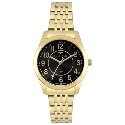 Relógio Technos Luxo Dourado 2035mjds/4p