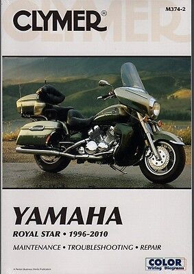 Clymer Manual Yamaha Royal Star Xvz13tf Venture 99-10, X Aab