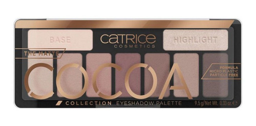 Paleta De Sombras The Mate Cocoa Catrice Tono010 9.5g Catric