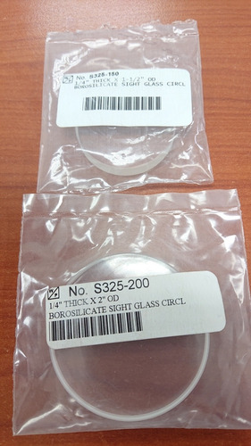 Vidrio Circular De Borosilicato Para Calderas.
