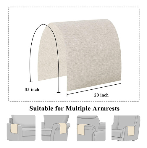 Guken Fundas Para Brazos De Silla, Fundas Para Brazos De Sof