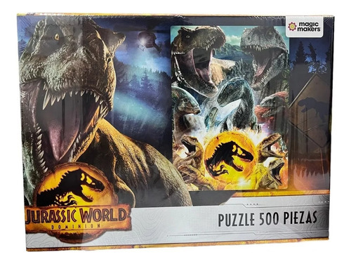 Rompecabezas Puzzle Jurassic World 500 Piezas Dinosaurios
