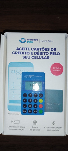 Imagem 5 de 6 de Máquina De Cartão Me30s Point Mini Blue - Envio Imediato