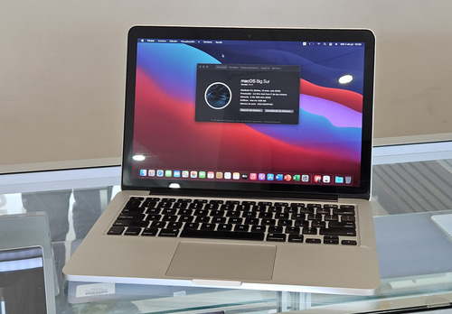 Macbook Pro 2013 13.3 Core I7, 8ram, 500gb Ssd Solido Flash Plata (Reacondicionado)