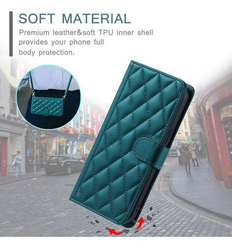 Funda De Teléfono Tipo Cartera For Oppo A78 A58 A79 A38 A98