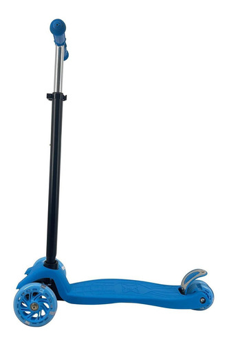 Scooter Plegable Para Niños, Fuxion Toys, Doble Llanta Front Color Azul claro