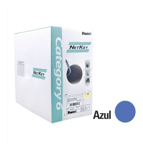 Rollo De Cable Panduit Utp Cat6 305m 100% Cobre Lszh Certifi