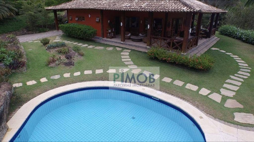 Itaipava - Maravilhosa Casa Rural À Venda, Pedro Do Rio, Petrópolis. - Ca0051
