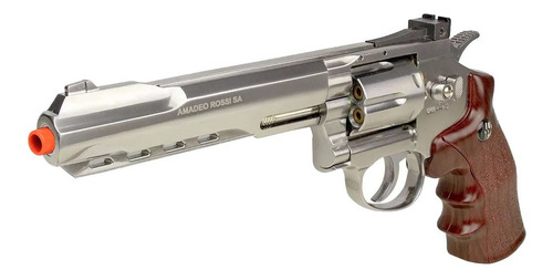 Revólver Airgun Co2 702s 4.5mm + 5 Co2 + 1000 Esfera + Óleo