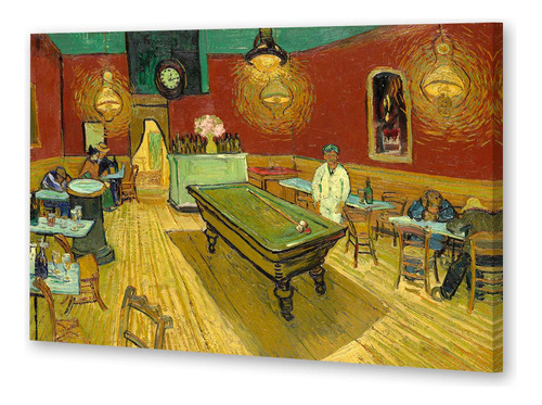 Cuadro 16x24cm Van Gogh Le Café De Nuit The Night Café